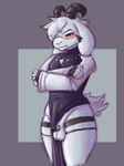 anthro balls black_sclera blush clothing embarrassed erection foreskin fur genitals humanoid_genitalia humanoid_penis male partially_retracted_foreskin penis simple_background small_penis solo white_balls white_body white_fur arino undertale undertale_(series) asriel_dreemurr_(god_form) boss_monster_(undertale) bovid caprine goat mammal 3:4 hi_res