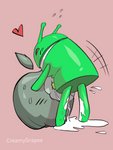 bodily_fluids cum cum_pool food fruit genital_fluids genitals heart_symbol logo machine male mascot not_furry oral penetration penis plant sex simple_background creamygrapes android_(os) apple_inc. google bugdroid android robot 3:4 hi_res meme