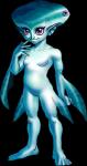 breasts female purple_eyes small_breasts solo young young_female young_humanoid yusuke_nakano nintendo ocarina_of_time the_legend_of_zelda princess_ruto animal_humanoid humanoid marine zora absurd_res alpha_channel hi_res official_art