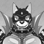 anothereidos_of_dragon_vein_r anthro bodily_fluids canid canine canis chest_harness clothing corca_(anothereidos_r) drooling face_mask harness hi_res high_collar hypnosis latex latex_clothing latex_skinsuit liquid_latex lizaosan male mammal mind_control open_mouth open_smile ringed_eyes saliva skinsuit smile solo tight_clothing transformation transformation_sequence wolf