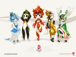 animal_ears antelope_ears antelope_horn anthro asian_clothing black_body black_clothing black_eyes black_fur black_gloves black_hair black_handwear blonde_hair blue_clothing blue_dress blue_eyes blue_hair bodysuit bovid_horn china chinese_clothing chinese_commentary clothing commentary covered_navel crossed_arms digitigrade dress east_asian_clothing english_commentary eyeliner female fin fire fish_tail fur gloves green_clothing green_dress green_eyeliner green_eyes group hair hand_on_hip hand_on_own_hip handwear head_tilt head_wings horn joints logo long_hair long_sleeves looking_at_viewer machine makeup male male/female mascot mechanical_hair mouth_closed multiple_angles narrowed_eyes nose_to_nose open_mouth own_hands_together panda_ears panda_tail parted_lips red_bodysuit red_clothing red_eyeliner red_eyes red_hair red_skinsuit robot_joints simple_background skinsuit smile tail text three-quarter_view tight_clothing translucent translucent_hair unusual_wing_placement v-shaped_eyebrows water_sleeves wavy_hair white_body white_clothing white_fur white_gloves white_handwear wings yellow_eyeliner yellow_eyes tyson_tan 2008_summer_olympics olympics beibei_(fuwa) fuwa_(mascot) huanhuan_(fuwa) jingjing_(fuwa) nini_(fuwa) yingying_(fuwa) antelope avian bear bird bovid fish giant_panda hirundinid humanoid mammal marine oscine passerine robot 2007 chinese_text english_text