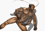 4_arms abs anal antennae_(anatomy) anthro erection kissing male male/male multi_arm multi_limb nipples simple_background solo white_background mothfuzzums anon arthropod blattodea cockroach human insect mammal digital_drawing_(artwork) digital_media_(artwork) hi_res