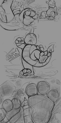 anthro biped body_size_growth cloud featureless_crotch feet foot_focus horn long_tail looking_down loom lying macro male micro null on_back plantigrade sitting size_transformation soles solo stomping tail tailbutt tapering_tail text thick_tail transformation wide_crotch young giantboonehusky friendship_is_magic hasbro my_little_pony mythology spike_(mlp) dragon mythological_creature mythological_scalie scalie absurd_res english_text hi_res monochrome sketch