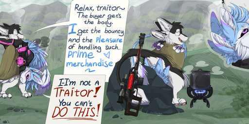 2_panel_comic 3_toes 4_ears 4_toes against_natural_surface against_rock against_surface ambiguous_gender anal anal_fluids anal_penetration angry animal_genitalia animal_vulva anthro anus anus_focus appliance arms_tied bdsm belt big_anus big_butt big_tail biped black_anus black_body black_feathers black_finger_claws black_fur black_sclera black_toe_claws black_vulva blue_body blue_feathers bodily_fluids bondage bound bounty_hunter breath brown_cape brown_clothing butt butt_focus canine_genitalia canine_vulva cape cape_only captured chest_tuft claws clothing countershading cutaway deep_rimming dewclaw dialogue digitigrade dominant dripping duo exclamation_point eye_roll eyes_closed eyewear feather_hair feathered_wings feathers feet female female/ambiguous fingers fire forced forced_rimming fur genital_fluids genitals glasses gun hair hands_behind_back headgear heart_symbol hill huge_anus humiliation laser_weapon legs_tied long_tail mismatched_genitalia mostly_nude multi_ear nature nature_background open_mouth oral outside panting pawpads paws penetration pink_pawpads plant pseudo_hair puffy_anus purple_body purple_clothing purple_eyes purple_feathers purple_pawpads ranged_weapon rape restraints rifle rimming rock saliva saliva_on_anus saliva_on_tongue sat_on sex shrub slave smile snout_fuck speech_bubble stove submissive sweat sweaty_butt sweaty_genitalia tail teeth text toes tongue tongue_out topwear tuft tufted_fur underfluffies upside_down vss_vintorez vulva walking weapon weapon_on_back wearing_glasses white_body white_feathers white_fur winged_arms wings wounded conhugo ellievali_(elliectric) fyr_(fenrir784) avali avian bird 2025 absurd_res colored comic digital_drawing_(artwork) digital_media_(artwork) english_text hi_res pixel_(artwork) restricted_palette sequence shaded signature female_(lore) maleherm_(lore)