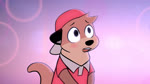 anthro black_nose blush brown_body brown_fur clothing fur hat head_tuft headgear headwear looking_at_viewer pawpads pink_pawpads shirt singing solo topwear tuft imkrisyim rhythm_heaven vtuber chester_the_otter mammal mustelid otter 16:9 2021 animated hi_res short_playtime sound webm widescreen