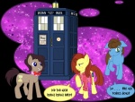 :d alternate_species clothing cutie_mark dialogue female feral freckles group implied_transformation male ponification quadruped shirt simple_background smile speech_bubble tail tardis text topwear transparent_background feather-chan british_broadcasting_corporation doctor_who friendship_is_magic hasbro my_little_pony amy_pond doctor_whooves_(mlp) eleventh_doctor rory_williams the_doctor_(doctor_who) equid equine horse mammal pony alpha_channel crossover english_text