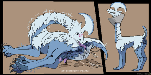 animal_genitalia animal_vulva autocunnilingus blush bodily_fluids body_worship camelid_genitalia camelid_vulva crotch_breasts cunnilingus deep_cunnilingus ejaculation female feral genital_fluids genital_worship genitals looking_pleasured masturbation multiple_orgasms oral oral_focus oral_masturbation orgasm overstimulation penetration sex shaking solo tears teats tongue_penetration trembling vaginal vaginal_fluids vaginal_masturbation vaginal_squirting vulva vulva_worship mustard_(welcometothevoid) rimworld thrumbo 2:1 digital_media_(artwork) hi_res pixel_(artwork)