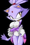 aliasing alpha_channel amber_eyes anthro big_breasts biped blaze_the_cat breasts clothing collar crossed_arms digital_media_(artwork) domestic_cat felid feline felis female genitals hair low_res mammal nipples nude_edit orange_eyes ponytail purple_body pussy sega simple_background solo sonic_the_hedgehog_(series) standing tail thefuckingdevil third-party_edit tight_clothing transparent_background