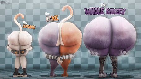 anthro big_butt bodily_fluids butt butt_size_difference checkered checkered_background claws female group huge_butt hyper hyper_butt musk musky_butt pattern_background simple_background sweat sweatdrop sweaty_butt thick_thighs trio perros_god coel3d_(modeler) darbernsfw_(modeler) epic_games fortnite praise_da_booty_(meme) cate_meowdy meow_skulls raven_team_leader bear calico_cat domestic_cat felid feline felis mammal 16:9 3d_(artwork) 4k absurd_res digital_media_(artwork) hi_res widescreen
