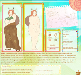 antennae_(anatomy) anus belly big_breasts bracelet breasts chilean_flag clothing crossed_arms dress drugs feet female genitals hair jewelry kerchief marijuana nipples nude orange_hair profanity shell sleeping slightly_chubby slime smoking smoking_marijuana solo text thick_thighs toes vulva bzeh estela_cortes gastropod mollusk snail 2025 english_text hi_res model_sheet