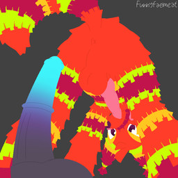 all_fours animal_genitalia animal_penis anthro balls brown_body brown_fur canine_genitalia canine_penis dildo equine_genitalia equine_penis fur genitals green_body green_fur imminent_anal imminent_masturbation knot low-angle_view male multicolored_body multicolored_fur orange_body orange_fur penis pinata sex_toy solo tongue tongue_out yellow_body yellow_fur conditional_dnp funnyfaemeat bad_dragon lapfox_trax the_quick_brown_fox vector_(bad_dragon) animate_inanimate canid canine canis fox living_pinata mammal 1:1 2025 digital_drawing_(artwork) digital_media_(artwork) lineless pixel_(artwork) signature