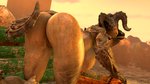 16:9 2020 3d_(artwork) anthro bethesda_softworks big_butt breasts brown_body brown_scales butt claws clitoris deathclaw digital_media_(artwork) fallout female femclaw genitals hi_res horn kasdaq looking_back microsoft nipples non-mammal_breasts nude outside pussy rear_view scales scalie smaller_version_at_source solo source_filmmaker widescreen