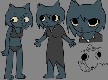 anthro blue_body blue_fur blue_hair bra clothed clothed_anthro clothed_female clothing dress eye_bags eyelashes female female_anthro front_view fur grey_background grey_bra grey_clothing grey_dress grey_panties grey_underwear hair mouth_closed navel panties simple_background solo standing torn_clothing underwear xarop77 catwitch_(xarop77) domestic_cat felid feline felis mammal 2025 digital_drawing_(artwork) digital_media_(artwork) full-length_portrait portrait