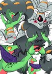 genitals kissing male male/male oral penis goopyarts nintendo pokemon pokemon_mystery_dungeon spike_chunsoft dusknoir generation_3_pokemon generation_4_pokemon ghost grovyle pokemon_(species) scalie spirit absurd_res hi_res