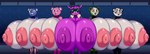 anthro areola big_breasts black_body black_fur blue_body blue_fur bodypaint breasts female fur group huge_breasts hyper hyper_breasts looking_at_viewer nipples pink_areola pink_body pink_fur pink_nipples standing ber00 epic_games fortnite cuddle_team_leader dj_bop fireworks_team_leader panda_team_leader spooky_team_leader alpaca bear camelid mammal absurd_res hi_res