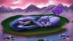 female feral flower lotus_(flower) mountain plant solo sunrise tail water adrim asian_mythology disney east_asian_mythology mythology raya_and_the_last_dragon sisu_(ratld) dragon eastern_dragon mythological_creature mythological_scalie scalie 16:9 4k absurd_res hi_res widescreen