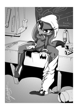 anthro breasts clothing clothing_pull detailed_background female genitals gloves handwear inside looking_at_viewer nude panties panty_pull pose power_tool presenting sitting small_breasts solo spread_legs spreading tools underwear underwear_pull undressing vulva workbench workshop wrench claydust sega sonic_riders sonic_the_hedgehog_(series) wave_the_swallow avian bird hirundinid oscine passerine swallow_(bird) greyscale hi_res monochrome pinup signature