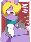 2018 3:4 anal anthro big_breasts big_butt binky_bunny blonde_hair blush breasts butt canid canine canis clothed clothing cunnilingus curvy_figure dialogue digital_media_(artwork) duo english_text female fur grey_body grey_fur hair hi_res hourglass_figure huge_breasts huge_butt inkit89 lagomorph leporid male male/female mammal masturbation multicolored_body multicolored_fur oral panties panties_down partially_clothed purple_body purple_fur rabbit rimming sex shirt simple_background teeth text thick_thighs tiny_toon_adventures tongue topwear under_boob underwear underwear_down vaginal vaginal_masturbation voluptuous warner_brothers white_body white_fur wide_hips wolf