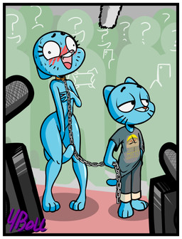 ?_face anthro blue_body blue_fur blush border chain chain_leash clothed clothed/nude clothed_male clothing collar collar_only costume embarrassed exhibitionism female fur group humiliation leash male mature_anthro mature_female nude open_mouth public public_humiliation public_nudity shirt text text_on_clothing text_on_shirt text_on_topwear topwear white_border young young_anthro young_male fourball cartoon_network star_wars the_amazing_world_of_gumball anon gumball_watterson nicole_watterson domestic_cat felid feline felis mammal digital_media_(artwork) hi_res mother_(lore) mother_and_child_(lore) mother_and_son_(lore) parent_(lore) parent_and_child_(lore) parent_and_son_(lore) son_(lore)