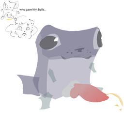 animal_genitalia bodily_fluids canine_genitalia feral genital_fluids genitals goofy_smile knot knotted_penis male peeing penis rock solo toony urine watersports crookedcrow blushcrunch_studio dandy's_world pebble_(dandy's_world) canid canine canis domestic_dog mammal hi_res sketch tagme