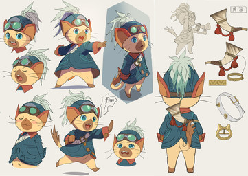 anthro barefoot blush bodily_fluids clothing collar dialogue eyewear featureless_crotch feet gesture goggles green_eyes hand_gesture hat headgear headwear horn_(musical_instrument) jacket looking_at_viewer male musical_instrument pointing sad simple_background smile solo standing surprised tail tears text topwear whiskers wind_instrument unknown_artist capcom monster_hunter monster_hunter_stories_3:_twisted_reflection rudy_(monster_hunter) felid felyne lynian mammal palico digital_media_(artwork) hi_res japanese_text official_art