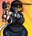 alternative_fashion anthro big_breasts breasts duo female feral goth humor male mall_goth text thick_thighs wide_hips destiny-yuuei epic_games fortnite kit_(fortnite) meow_skulls calico_cat domestic_cat felid feline felis humanoid mammal absurd_res digital_drawing_(artwork) digital_media_(artwork) hi_res aunt_(lore) aunt_and_nephew_(lore) nephew_(lore)