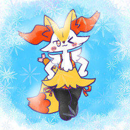 :3 anthro bikini biped blush blush_stickers breasts clothed clothed_anthro clothed_female clothing digitigrade dipstick_tail female female_anthro food hands_on_hips looking_at_viewer markings no_pupils object_in_tail one_eye_closed shrimp_(food) simple_background small_breasts solo standing swimwear tail tail_markings two-piece_swimsuit wink winking_at_viewer annyui0611 nintendo pokemon braixen canid generation_6_pokemon mammal pokemon_(species) 1:1 2024 digital_drawing_(artwork) digital_media_(artwork) full-length_portrait hi_res japanese_description portrait translated_description