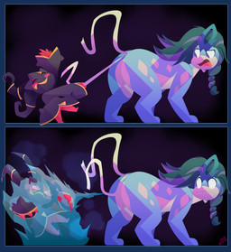 ambiguous_gender butt concern duo fart feral frozen humor ice ice_fart o_o tail tail_pull potoobrigham nintendo pokemon generation_2_pokemon generation_6_pokemon humanoid legendary_pokemon mega_banette mega_evolution pokemon_(species) suicune 2018 hi_res