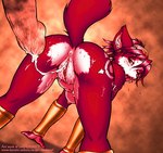 2003 2d_animation after_orgasm after_sex all_fours alternate_color animated anthro blue_hair blush breasts butt canid canine clitoris color_edit colored dr_comet duo epilepsy_warning erection female fox fur genitals hair humanoid_genitalia humanoid_penis krystal_(star_fox) loop low_res male male/female mammal multicolored_body multicolored_fur multicolored_hair nintendo nipples nude penis pussy rainbow short_playtime star_fox tail text third-party_edit tongue