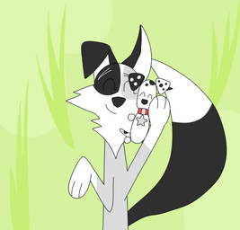 black_ears black_nose black_spots eyes_closed female feral floppy_ears fur heterochromatic_ears male plushie spots toony white_body white_fur white_inner_ear white_paws buddyunicorn777 101_dalmatian_street 101_dalmatians disney dylan_(101_dalmatians) summer_(101_dalmatians) border_collie canid canine canis collie dalmatian domestic_dog herding_dog mammal pastoral_dog sheepdog hi_res