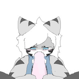 anthro anthro_penetrated blue_eyes blush bodily_fluids clothing consistent_pov drooling duo ears_up erection fellatio female female_penetrated first_person_view genitals grey_body hair holding_penis male male/female male/male male_penetrated male_penetrating male_penetrating_anthro male_penetrating_female male_penetrating_male male_pov nails narrowed_eyes oral oral_only oral_penetration penetrating_pov penetration penile penile_penetration penis penis_in_mouth pink_penis saliva sex sharp_nails simple_background stripes sucking swimwear teeth white_hair luftydays changed_(video_game) puro_(changed) tiger_shark_(changed) aquatic canid canine canis fish mammal shark wolf 1:1 aliasing animated digital_media_(artwork) andromorph_(lore)