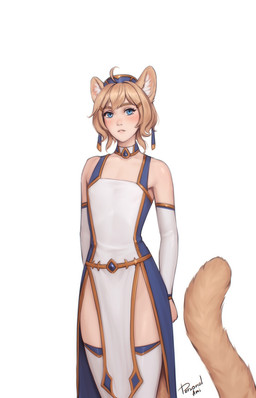 blonde_hair clothed clothed_humanoid clothed_male clothing femboy front_view hair looking_at_viewer male male_humanoid simple_background solo standing tail personalami florian_(personalami) humanoid 2025 digital_drawing_(artwork) digital_media_(artwork) hi_res