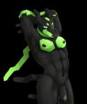 4_fingers abs anthro anthrofied balls biped black_balls black_body black_nipples black_nose black_pawpads black_penis black_tail claws fingers flaccid foreskin front_view genitals glans gloves_(marking) green_body green_claws green_eyes green_glans green_markings hands_behind_head humanoid_genitalia humanoid_hands humanoid_penis looking_at_viewer male markings multicolored_body muscular muscular_anthro muscular_male nipples nude pawpads pecs penis pokemorph simple_background solo spikes standing tail transparent_background two_tone_body vein veiny_penis fatmanass nintendo pokemon canid canine generation_7_pokemon legendary_pokemon mammal pokemon_(species) zygarde zygarde_10_forme 2016 5:6 alpha_channel digital_media_(artwork) hi_res portrait three-quarter_portrait