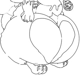 anthro anthrofied big_butt butt butt_focus cutaway expression_cutaway female fluffy fluffy_tail huge_butt kneeling mischievous overweight overweight_anthro overweight_female paws pokemorph sitting sitting_on_paws solo tail lucksterrabbit nintendo pokemon lucy_(lucksterrabbit) eevee generation_1_pokemon pokemon_(species) hi_res monochrome