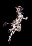 action_pose anthro black_mouth blue_eyes breasts butt crystal female fur gem hair hooves jewelry jumping looking_back mane markings midair necklace necklace_only nude pose rear_view side_boob simple_background solo striped_body striped_fur striped_markings striped_tail stripes tail tail_markings tail_tuft transparent_background tuft dgirael izzabelle_frost equid equine mammal zebra 2018 absurd_res alpha_channel hi_res