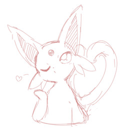 ambiguous_form blowing_kiss feral forehead_gem gem one_eye_closed simple_background solo tail text white_background wink yakiniku628 nintendo pokemon eeveelution espeon generation_2_pokemon pokemon_(species) hi_res japanese_text monochrome