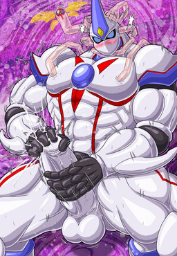abs balls barazoku biceps big_muscles big_pecs big_penis blush bodily_fluids brainwashing cum cum_inside cum_on_self cum_through cum_through_fingers cumshot duo ejaculation erection fingers genital_fluids genitals grabbing hand_on_own_penis hand_on_penis hero horn huge_muscles huge_penis humanoid_genitalia humanoid_penis male markings masturbation mind_control muscular muscular_humanoid muscular_male muscular_thighs parasite pecs penetration penile penile_masturbation penis ringed_eyes sex shoulder_pads superhero sweat tentacle_penetration tentacles vein veiny_penis white_body zazpihuts yu-gi-oh! anon elemental_hero_neos kiseitai_(yu-gi-oh) alien alien_humanoid duel_monster human humanoid mammal 2021 digital_drawing_(artwork) digital_media_(artwork) hi_res