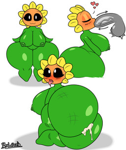 :3 balls big_balls big_butt black_sclera blowjob_face blush blushing_lines bodily_fluids breasts butt cum cum_in_ass cum_in_vagina cum_inside disembodied_penis duo eyebrows eyelashes eyes_closed eyeshadow fellatio female flower genital_fluids genitals green_body green_skin heart_symbol leaf leaf_arms looking_at_viewer looking_pleasured makeup male male/female nipples not_furry nude nude_female open_mouth oral penile penis penis_in_mouth petals plant pupils sex short_stack simple_background smile solo_focus sunflower thick_thighs white_background white_pupils raylopez electronic_arts plants_vs._zombies popcap_games elemental_creature elemental_humanoid flora_fauna flower_creature humanoid plant_humanoid sunflower_(pvz) 2025 absurd_res digital_drawing_(artwork) digital_media_(artwork) hi_res multiple_images