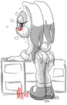 2013 after_sex animal_ears anthro blush bottomless butt cream_the_rabbit cub cum cum_inside cum_on_butt cum_on_ears dress female lagomorph long_ears looking_back monkeyxflash monochrome rabbit rabbit_ears sega solo sonic_(series) sweat young
Rating: Explicit
Score: 24
User: Robinebra
Date: October 09, 2013