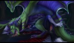 anthro anthro_on_feral anthro_penetrated anus bestiality big_dom_small_sub black_bars breasts dominant dragon duo erection female female_on_feral female_penetrated feral feral_penetrating feral_penetrating_anthro genitals kyma larger_male letterbox male male/female male_on_anthro male_penetrating male_penetrating_female membrane_(anatomy) membranous_wings mythological_creature mythological_scalie mythology non-mammal_breasts nude penetration penile penile_penetration penis penis_in_pussy pussy scalie sex size_difference smaller_female smaller_penetrated tail tattoo vaginal vaginal_penetration wings