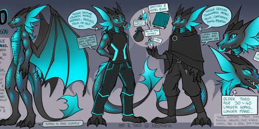 4_fingers 4_toes anthro biped black_body black_horn black_scales black_tail blue_eyes blue_hair blue_tongue bottomwear claws clothed clothed_anthro clothed_male clothing feet finger_claws fingers fully_clothed fully_clothed_anthro fully_clothed_male hair horn looking_at_viewer male nude nude_anthro nude_male scales side_view smile solo tail teeth text toe_claws toes tongue tongue_out topwear neotheta mythology theo_(neotheta) dragon mythological_creature mythological_scalie scalie 2025 digital_drawing_(artwork) digital_media_(artwork) english_text hi_res model_sheet