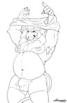 2024 absurd_res anthro areola armpit_hair balls_outline barazoku belly biceps big_belly big_bulge big_muscles biped body_hair bottomwear boxers_(clothing) boxers_only bulge chest_hair claws clothed clothing clothing_lift dadbod detailed_bulge digital_media_(artwork) facial_piercing fangs felid fingers front_view fur genital_outline greyscale grin grinning_at_viewer hair happy_trail hi_res line_art lion looking_at_viewer male male_anthro mammal mane monochrome musclegut muscular muscular_anthro muscular_male navel neck_tuft nipples nose_piercing nose_ring overweight overweight_anthro overweight_male pantherine partially_clothed pawpads pecs penis_outline piercing pubes pupils raised_hand ring_piercing sabertooth_(anatomy) septum septum_piercing septum_ring shirt shirt_lift simple_background smile smiling_at_viewer snow.hound solo standing suggestive_pose tail teeth topless topwear tuft underwear underwear_only white_background white_pupils