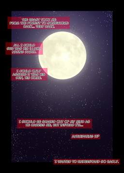dialogue moon night outside sky star text zero_pictured impaledwolf comic english_text hi_res