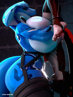 anthro anthro_on_anthro anthro_penetrated anthro_penetrating anthro_penetrating_anthro ball_suck balls balls_in_mouth big_breasts big_penis blue_body breast_play breasts clothed clothing duo erection female female_focus female_penetrated femboy fur genitals green_eyes huge_breasts humanoid_genitalia humanoid_penis kneeling_oral_position light male male/female male_penetrating male_penetrating_female multicolored_body multicolored_skin muscular muscular_female non-mammal_breasts nude oral oral_penetration penetration penile penile_penetration penis penis_in_mouth scales sex simple_background snake_hood solo_focus sucking tail teeth thick_thighs titfuck tongue upside_down white_body wide_hips kasdaq valorlynz_(modeler) arknights hypergryph studio_montagne aak_(arknights) dariana_(quetzaly) ambiguous_species cobra domestic_cat felid feline felis mammal reptile scalie snake 2026 3:4 3d_(artwork) 3d_animation animated blender_(artwork) colored digital_media_(artwork) hi_res high_framerate lighting loop no_sound shaded short_playtime video