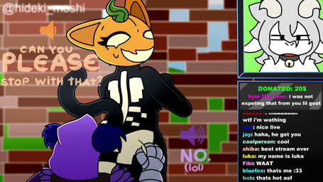 anal anthro big_butt bodily_fluids breasts brick_wall butt butt_grab chat_box dialogue duo female female/female for_a_head fur hand_on_butt holding_butt livestream looking_back nude oral purple_body raised_tail rimming rubbing sex simple_background tail text thick_thighs twitch_chat wall_(structure) hideki_moshi epic_games fortnite raven_team_leader spice_(fortnite) animal_humanoid bear domestic_cat felid feline felis humanoid mammal object_head 16:9 animated digital_media_(artwork) english_text hi_res no_sound short_playtime webm widescreen