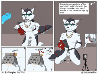 anal anal_fingering animal_genitalia animal_penis anthro bdsm begging begging_pose bodily_fluids broken_key chastity_cage chastity_device dildo disembodied_hand equine_genitalia equine_penis feet fingering flat_chastity_cage forced fur genitals ghost_hand gold_(metal) gold_chastity_cage gold_chastity_device hand_on_butt key key_disposal kneeling kneeling_position livestream male male_wearing_chastity male_wearing_strapon masturbation mostly_nude onomatopoeia paw_pose penile penile_masturbation penis permanent_chastity_device phantom_masturbation pose sex sex_toy solo_focus sound_effects strapon strapon_masturbation strapon_over_chastity strapon_over_penis submissive submissive_male tail tail_motion tailwag tears tears_of_pleasure text white_body white_fur wolpha the_great_warrior_wall xiao_ye canid canine canis mammal wolf comic english_text hi_res multiple_scenes