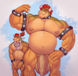 age_difference aged_up anthro anthro_on_anthro areola armband ball_size_difference balls barazoku belly belly_overhang biceps big_balls big_belly big_muscles big_pecs big_penis blush bodily_fluids bracelet claws collar covering covering_crotch covering_self deltoids duo eyebrows facial_piercing foreskin front_view genitals glans grey_background hair horn huge_balls huge_belly huge_muscles huge_pecs huge_penis jewelry kerchief larger_male looking_at_another looking_at_genitalia looking_at_penis male male/male mature_anthro mature_male motion_lines musclegut muscular muscular_anthro muscular_male narrowed_eyes navel neckerchief neckwear nipple_piercing nipple_ring nipples non-mammal_balls non-mammal_nipples nose_piercing nose_ring nude older_male overweight overweight_anthro overweight_male pecs penis penis_size_difference piercing ponytail quads ring_piercing simple_background size_difference smaller_male smile spiked_armband spiked_bracelet spiked_collar spikes standing sweat sweatdrop thick_arms thick_penis thick_thighs throbbing throbbing_penis unretracted_foreskin vein veiny_penis younger_male gabgbb bowser_day mario_bros nintendo bowser bowser_jr. dragon_koopa koopa scalie 2025 hi_res father_(lore) father_and_child_(lore) father_and_son_(lore) incest_(lore) incestuous_temptation_(lore) parent_(lore) parent_and_child_(lore) parent_and_son_(lore) son_(lore)
