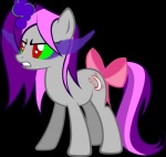 black_background cutie_mark eye_mist female feral hair horn multicolored_hair possession princess quadruped royalty simple_background smoking_eyes solo tail two_tone_hair xheten friendship_is_magic hasbro my_little_pony mythology king_sombra_(mlp) equid equine mammal mythological_creature mythological_equine unicorn hi_res