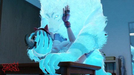 accessory ahegao anthro anthro_penetrating arm_grab big_breasts blue_body blue_fur breasts caressing caressing_face clothing cunnilingus duo female female_penetrated french_kissing fur furniture headband interspecies kissing kitchen knot leg_wrap licking looking_pleasured male male/female moan open_mouth oral penetration raised_leg sex table tail tail_motion tailwag tongue tongue_out vaginal vaginal_penetration z-k9 blizzard_entertainment mythology overwatch kiriko_(overwatch) canid canine fox_spirit mammal monster mythological_canine mythological_creature werecanid werecanine werecreature werewolf 16:9 3d_(artwork) digital_media_(artwork) hi_res widescreen