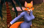 alternate_costume anthro big_tail business_suit claws clothing female finger_claws fingerless_gloves fountain gloves green_eyes handwear looking_away orange_body palm_tree plant solo suit tail tree jason_canty brutal_paws_of_fury foxy_roxy canid canine fox mammal 2012 3d_(artwork) digital_media_(artwork)